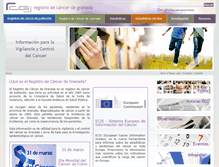 Tablet Screenshot of cancergranada.org